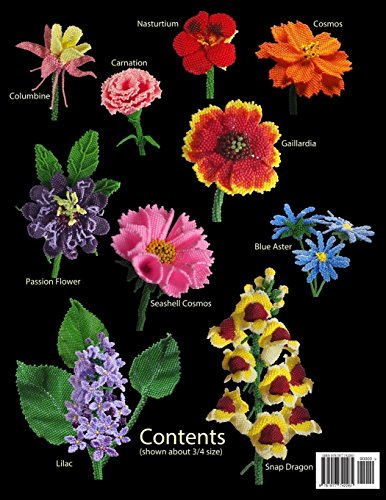 A Passion for Flowers in 3-D Peyote Stitch