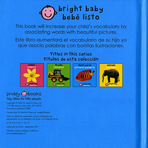 First Words (Bilingual Bright Baby) / Primeras Palabras (Bebe Listo) (Spanish Edition)