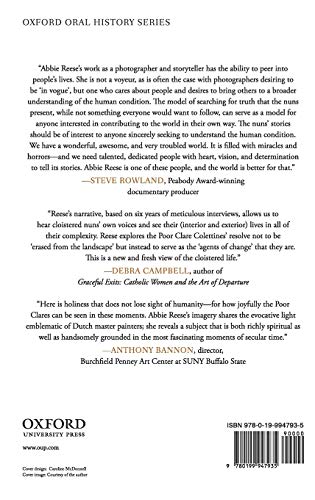 Dedicated to God: An Oral History of Cloistered Nuns (Oxford Oral History Series)