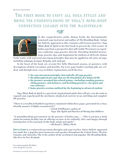 Yoga Mind, Body & Spirit: A Return to Wholeness