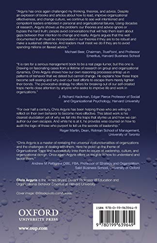 Organizational Traps: Leadership, Culture, Organizational Design
