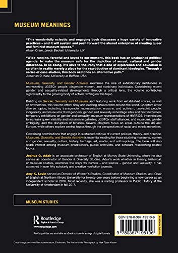 Museums, Sexuality, and Gender Activism (Museum Meanings)