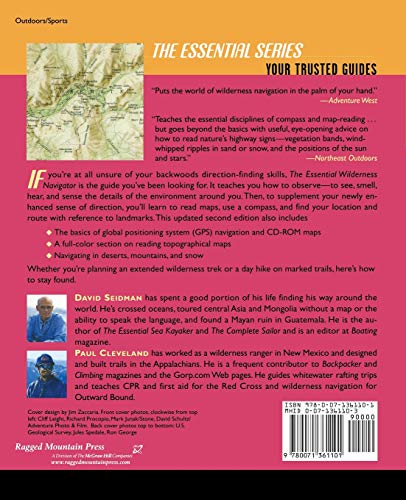 The Essential Wilderness Navigator: How to Find Your Way in the Great Outdoors, Second Edition