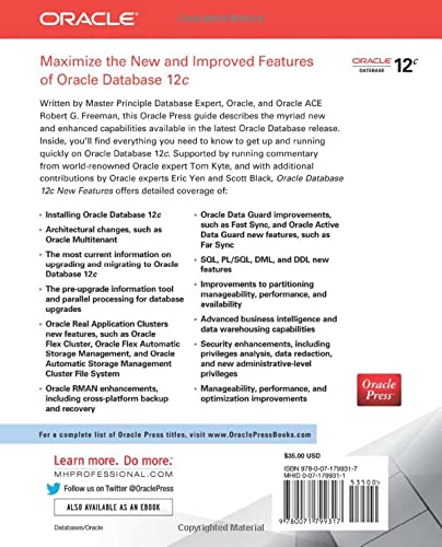 Oracle Database 12c New Features