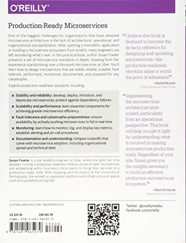 Production-Ready Microservices: Building Standardized Systems Across an Engineering Organization