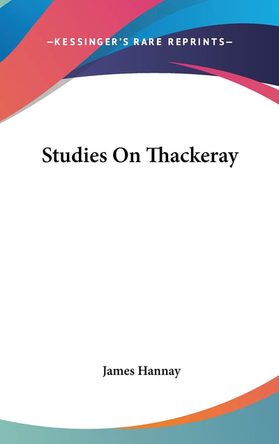 Studies On Thackeray