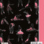 Composition Notebook: Dance Ballet Black and Pink College Ruled Lined Pages Book (7.44 x 9.69)