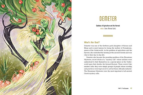 Greek Mythology: The Gods, Goddesses, and Heroes Handbook: From Aphrodite to Zeus, a Profile of Who's Who in Greek Mythology (World Mythology and Folklore Series)