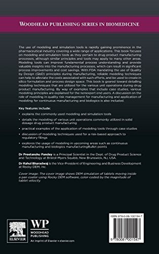 Predictive Modeling of Pharmaceutical Unit Operations