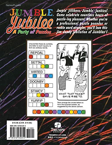 Jumble? Jubilee: A Party of Puzzles (Jumbles?) — back cover