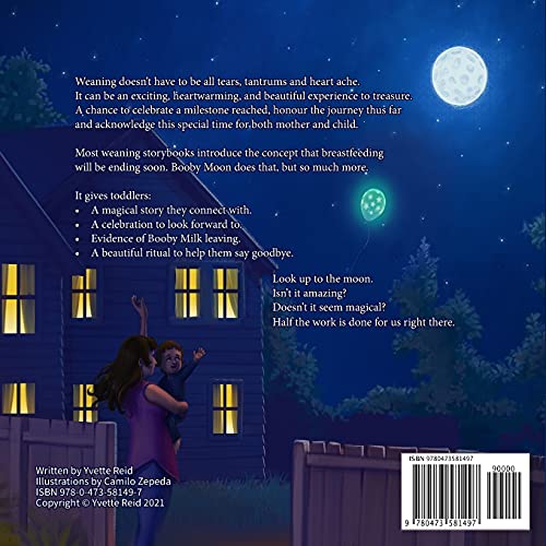 Booby Moon: A Weaning Book for Toddlers by Miakarts Books