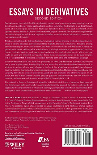 Essays in Derivatives: Risk-Transfer Tools and Topics Made Easy