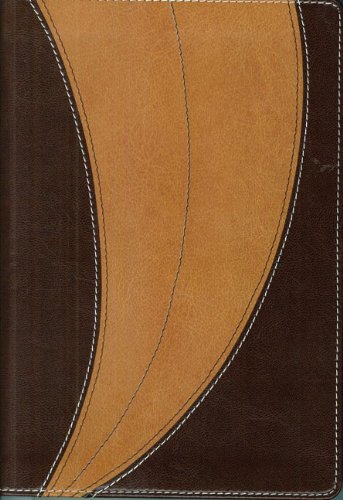 NIV Student Bible Compact, Italian Duo-tone, Chocolate / Caramel / Tan