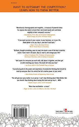 Think Better: An Innovator's Guide to Productive Thinking