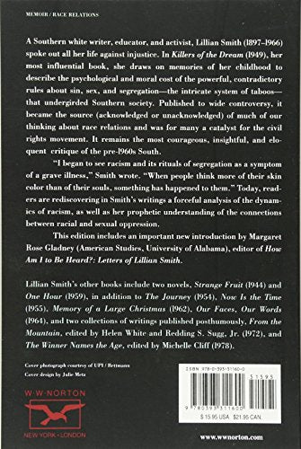 Killers of the Dream by Lillian Smith