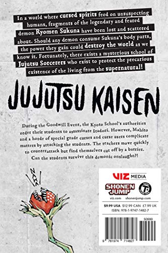 Jujutsu Kaisen, Vol. 6: Black Flash — back cover