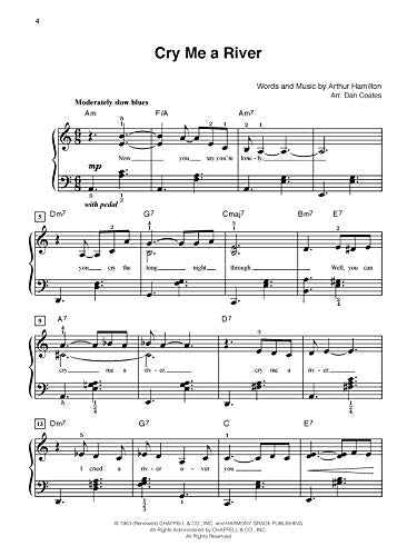Dan Coates Popular Piano Library -- Great American Songbook