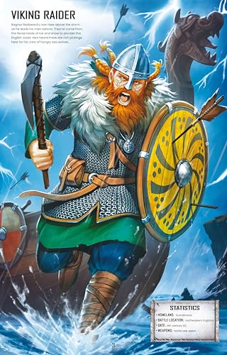 Build Your Own Warriors Sticker Book: A Thrilling Interactive Sticker Book Featuring Vikings, Samurai, and Spartans (Build Your Own Sticker Book)
