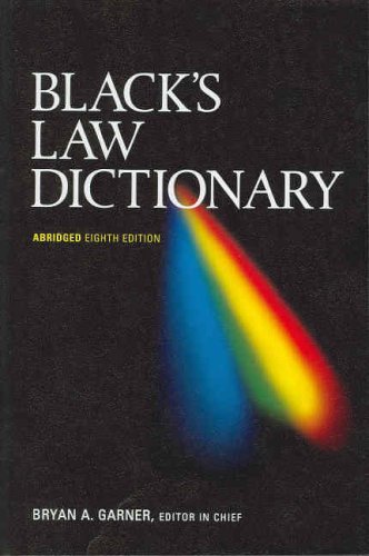 Black's Law Dictionary: Abridged Version