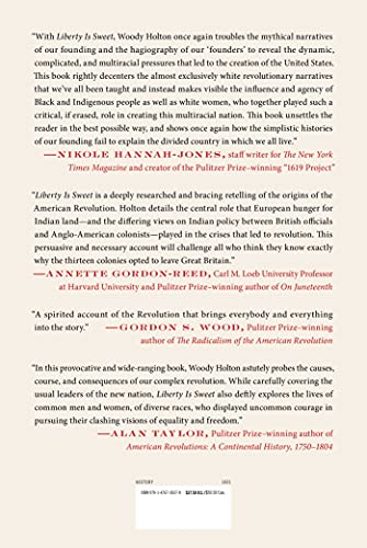 Liberty Is Sweet: The Hidden History of the American Revolut