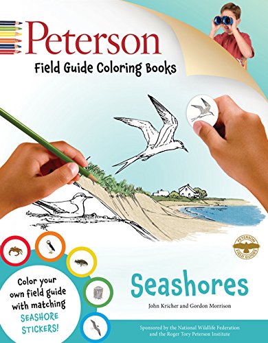 Peterson Field Guide Coloring Books: Seashores (Peterson Field Guide Color-In Books)
