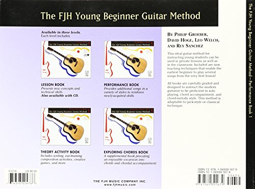 The FJH Young Beginner Guitar Method, Performance Book 1