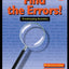 Find the Errors!: Proofreading Activities (011588e5)