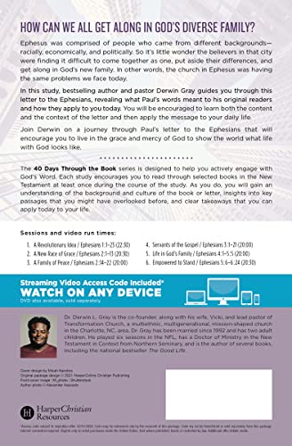 Ephesians Bible Study Guide plus Streaming Video: Life in Gods Diverse Family (40 Days Through the Book)