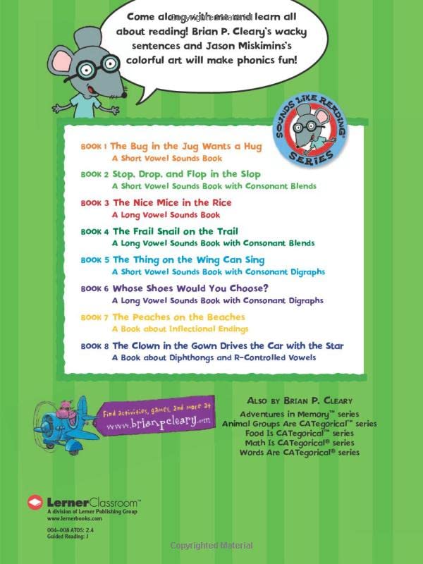 Stop, Drop, and Flop in the Slop: A Short Vowel Sounds Book with Consonant Blends (Sounds Like Reading )