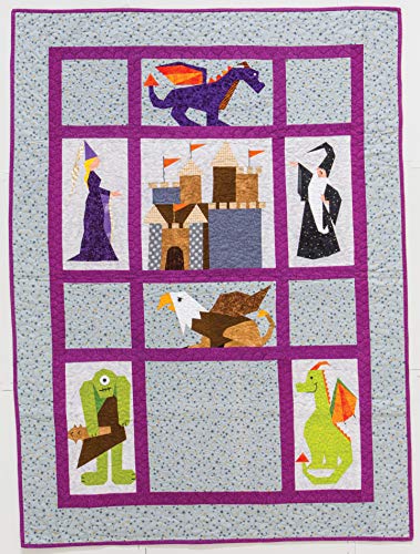 Sew Magical: Paper Piece Fantastical Creatures, Mermaids, Unicorns, Dragons & More; 16 Blocks & 7 Projects