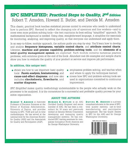 SPC Simplified: Practical Steps to Quality