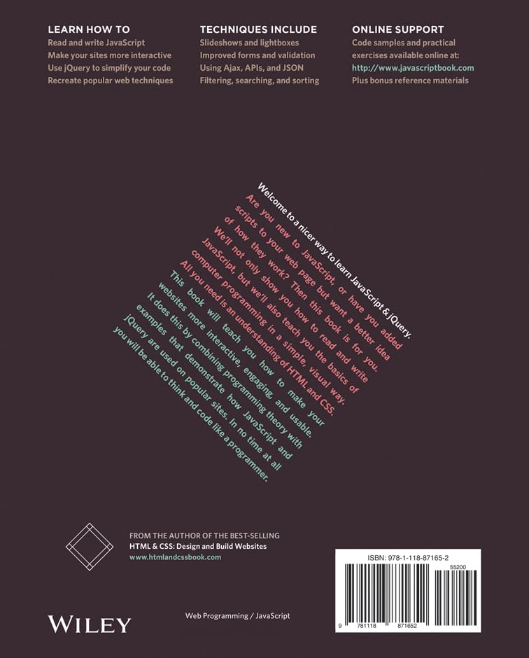 Web Design with HTML, CSS, JavaScript and jQuery Set