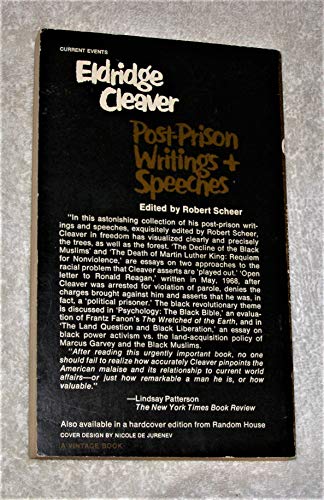Eldridge Cleaver: Post-Prison Writings and Speeches