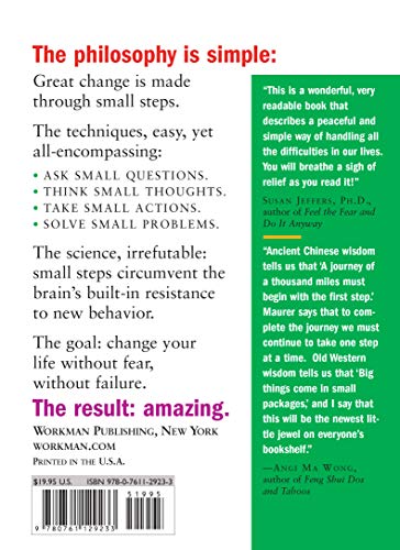 One Small Step Can Change Your Life: The Kaizen Way by Maure
