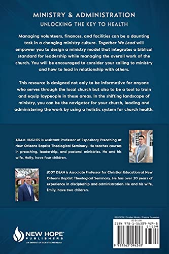 Together We Lead: Integrating Church Leadership and Administration for Ministry Success