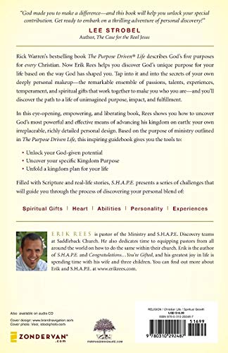 S.H.A.P.E.: Finding and Fulfilling Your Unique Purpose for L