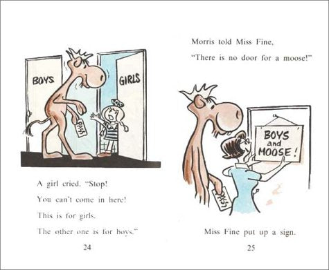 Morris Goes to School: A Classic Silly Moose Story About Learning ABCs and Counting for Kids (Ages 4-8) (I Can Read Level 1)