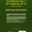 Symphony No. 2 In E Minor, Op. 27, in Full Score (Dover Orch