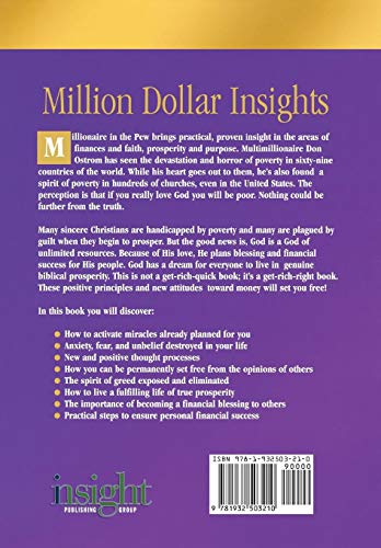 Millionaire in the Pew: Keys to Faith for Prosperity and Freedom from Poverty