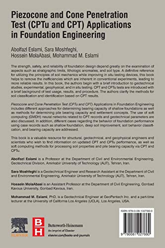 Piezocone and Cone Penetration Test (CPTu and CPT) Applications in Foundation Engineering