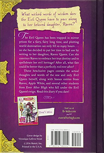 Ever After High: Diary of an Evil Queen: A Guide to Living E