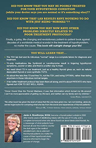 Stop the Thyroid Madness: A Patient Revolution Against Decad