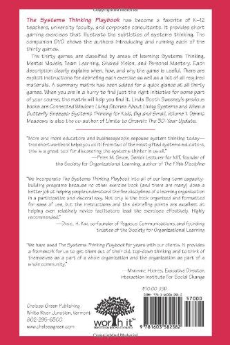 The Systems Thinking Playbook: Exercises to Stretch and Build Learning and Systems Thinking Capabilities — back cover