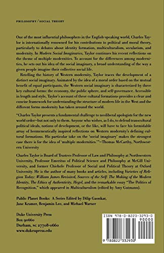 Modern Social Imaginaries (Public Planet Books)