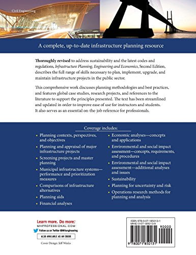 Infrastructure Planning, Engineering and Economics, Second Edition