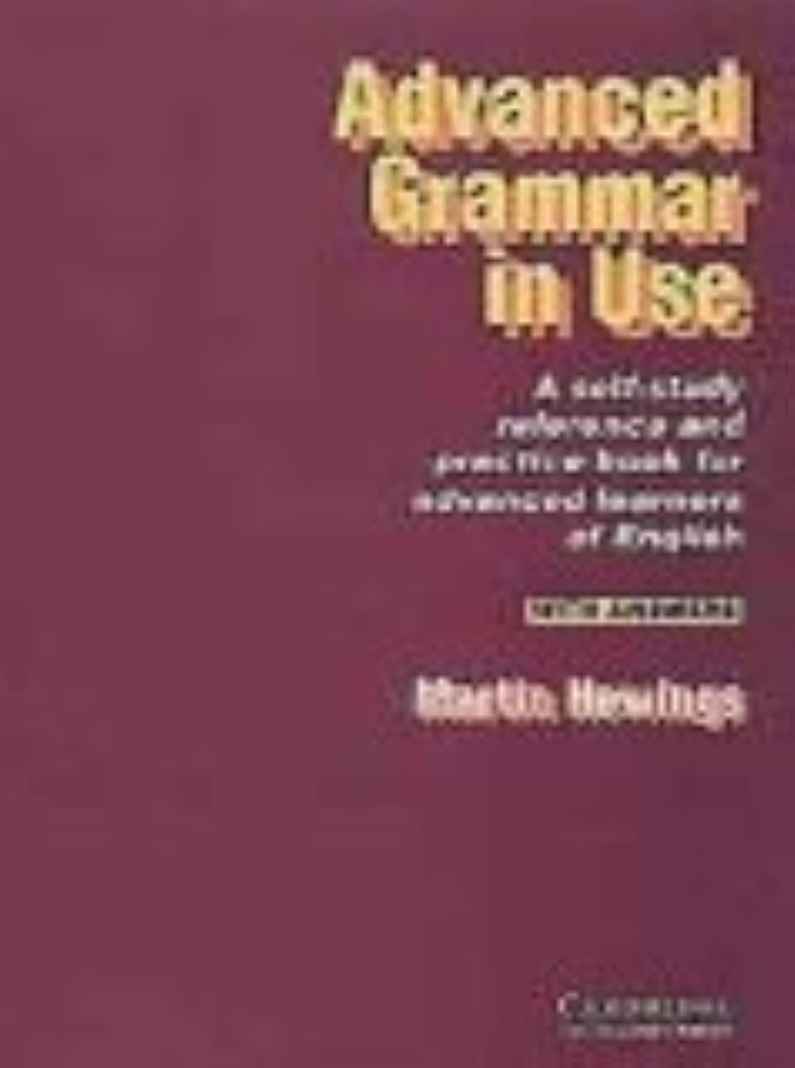 Advanced Grammar in Use With answers
