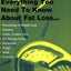 Everything You Need To Know About Fat Loss