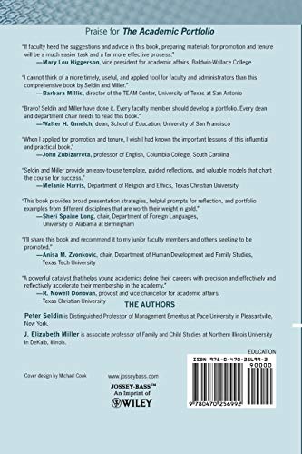 The Academic Portfolio: A Practical Guide to Documenting Teaching, Research, and Service