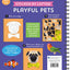 Brain Games - Sticker by Letter: Playful Pets (Sticker Puzzles - Kids Activity Book)