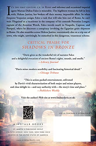 Shadows in Bronze: A Marcus Didius Falco Mystery (Marcus Didius Falco Mysteries, 2)